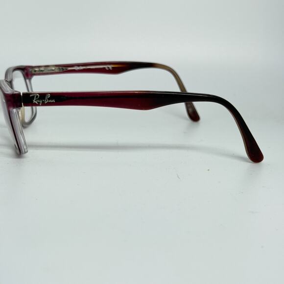 RAY-BAN RB5228 5112 Burgundy Red Crystal Eyeglasses Frame 50-17-140 H18256 - Picture 2 of 7